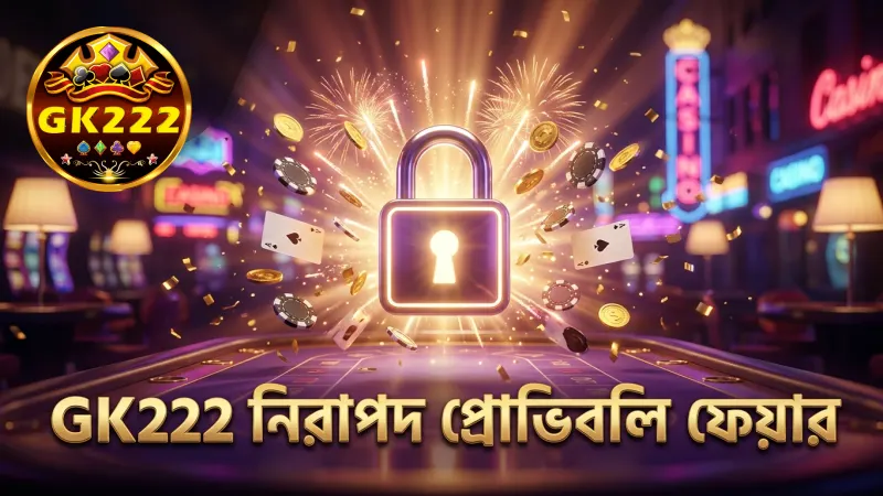 GK222 এর প্রোভিবলি ফেয়ার প্রযুক্তি নিশ্চিত করে নিরাপদ ক্যাশ আউট
