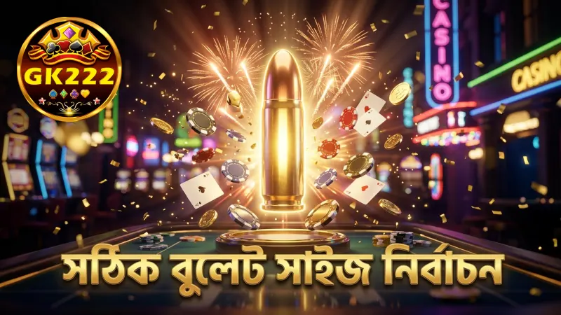 বোম্বিং ফিশিংয়ে সঠিক বুলেট সাইজ নির্বাচন ফলপ্রসূতাকে বাড়ায়।