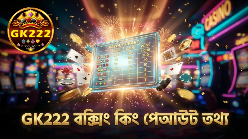 GK222 সাইটে বক্সিং কিং পেআউট টেবিলের বিশদ তথ্য