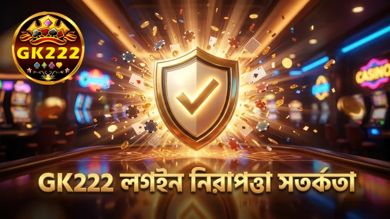 GK222 লগইন নিরাপত্তায় সতর্কতা বাধা দেয় ফিশিং থেকে।