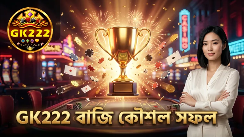 GK222 প্ল্যাটফর্মে সঠিক বাজি কৌশল প্রয়োগ করুন।