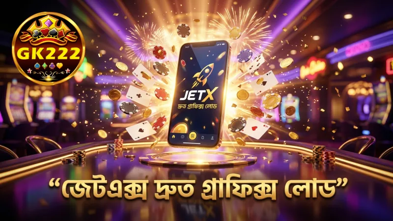 জেটএক্স গেমের দ্রুত গ্রাফিক্স ও লোডিং পারফরম্যান্স।