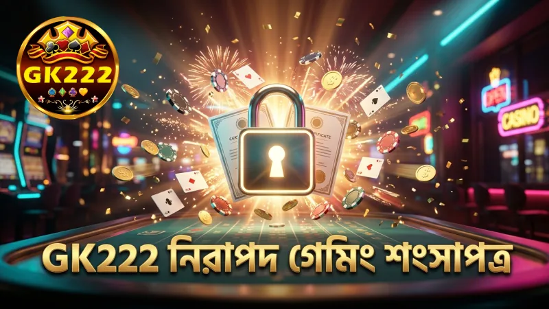 GK222 নিরাপদ গেমিং ও আরটিপি শংসাপত্র নিশ্চিত করে।