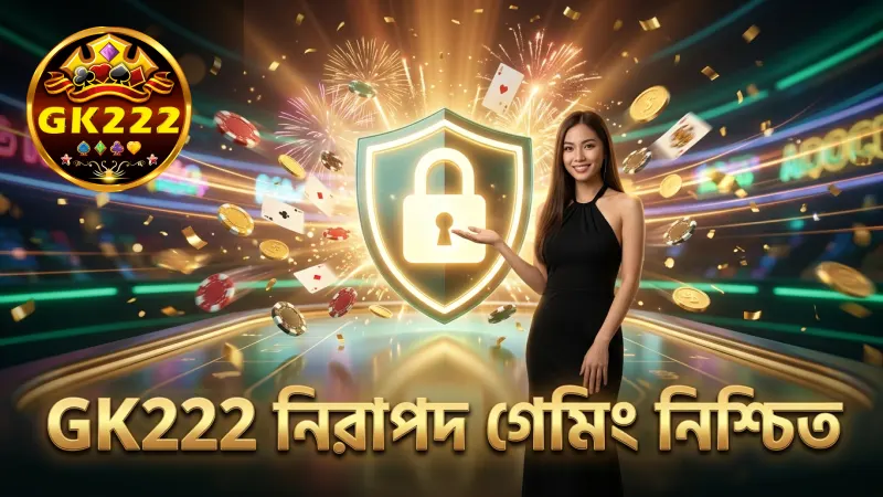 নিরাপদ ও দায়িত্বশীল গেমিং মানি কামিং এ GK222 নিশ্চিত করে