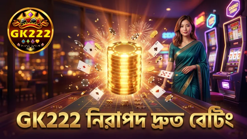 দ্রুততার সঙ্গে বাজি ধরুন, GK222 নিরাপত্তা নিশ্চিত করে।